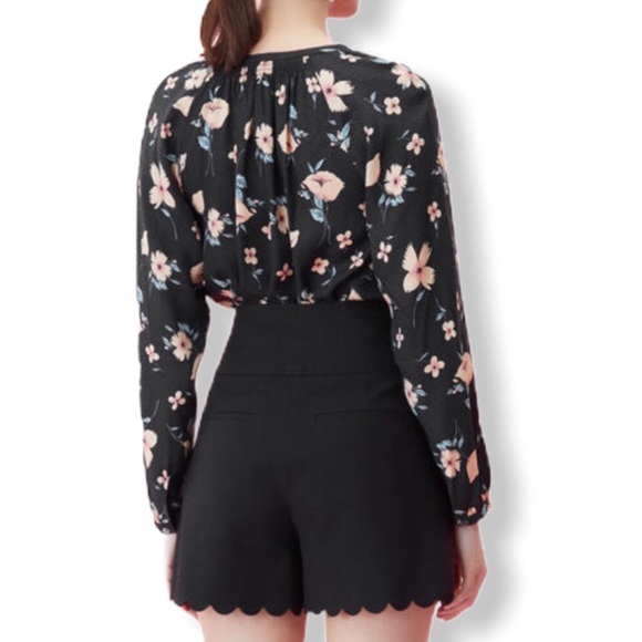 Rebecca Taylor Top Daniella NWT Long Sleeve Top 2 - Picture 2 of 8